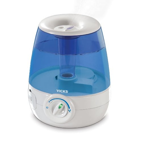Vicks Filter-Free Ultrasonic Humidifier. #1 Brand Recommended by Pediatricians*. 1.2 Gal Ultrasonic cool mist humidifier for medium to large Bedrooms, Kids Rooms, and More. Use with Vicks VapoPads. - 1 Count (Pack of 1)