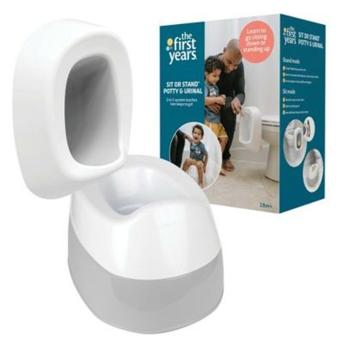 The First Years Sit Or Stand Potty Chair And Urinal – 2-in-1 Potty Training System