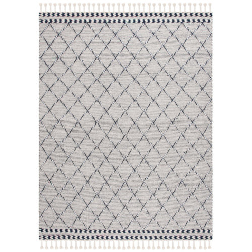 Union Rustic Dessiree Hand Woven Wool And Cotton Geometric Rug | Wayfair