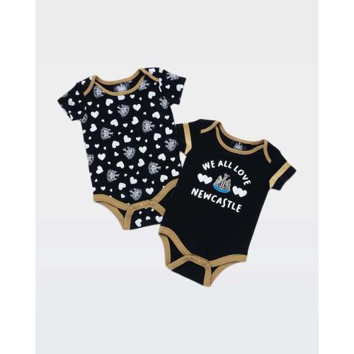 Newcastle United 2 Pack Bodysuit
