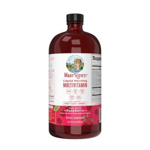 MaryRuth's Liquid Morning Multivitamin - Raspberry - 15.22 fl oz