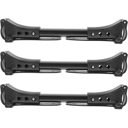ibasenice 3pcs Stroller Cart Connector for Twins Car Gadgets Universal Pushchair Connector Universal Stroller Accessories Black, 7.9 x 1.8 x 1.6 inches