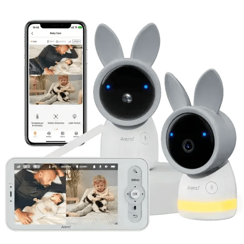 Arenti AInanny 2K UHD Video Baby Monitor with 5 Inch LCD Screen