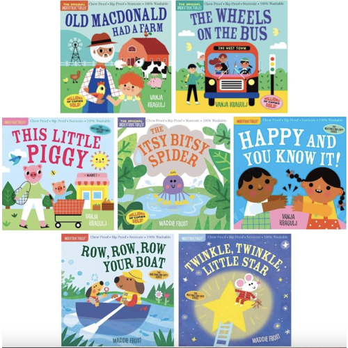 Indestructibles: Song Books: Chew Proof · Rip Proof · Nontoxic · 100% Washable (Book for Babies, Newborn Books, Safe to Chew)