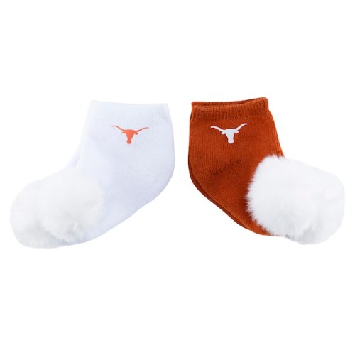 Texas Longhorns Two-Pack Pom Socks