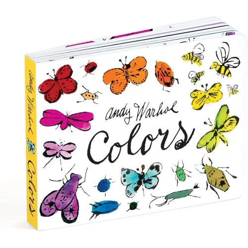 Andy Warhol Colors – Whimsical and Educational Color Learning Board Book for Toddlers and Babies