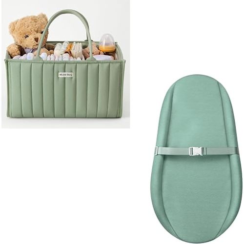 Diaper Caddy and Changing Pad Bundle