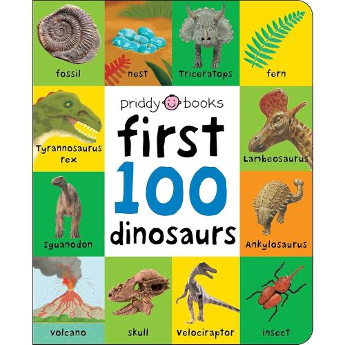First 100 Padded: First 100 Dinosaurs: An early introduction to our pre-historic world!