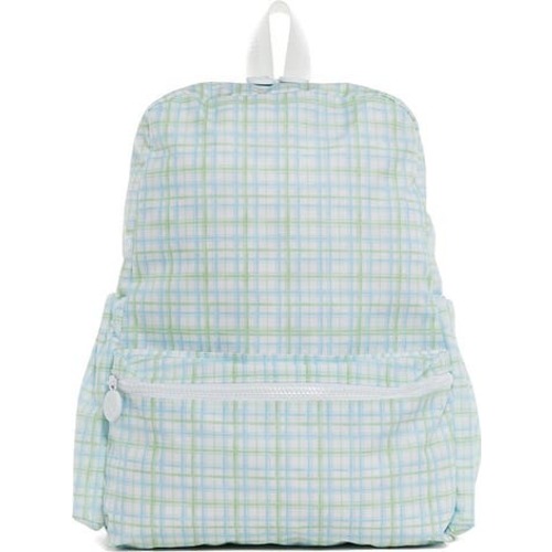 Classic Plaid Green Backpack