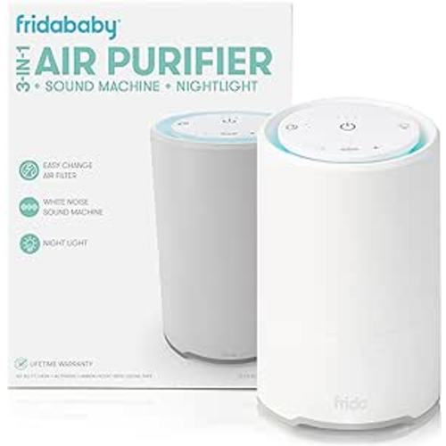 Frida Baby 3-in-1 Sound Machine, Air Purifier + Nightlight with 3 Fan Speeds and Easy-Change Filter : Everything Else