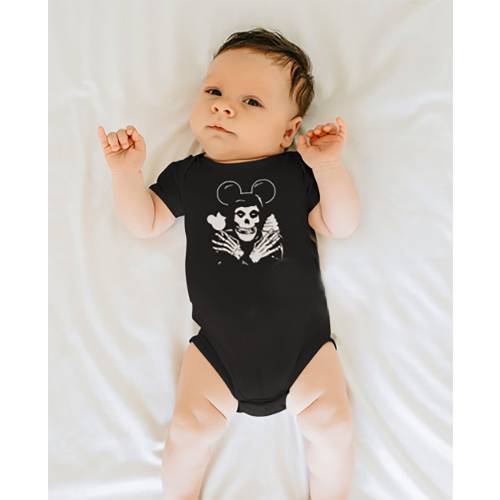 Mickey Misfit - Punk Rock Mashup Infant Fine Jersey Bodysuit Baby Clothes