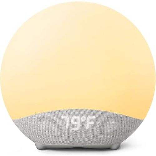 Night Light for Kids, RGB Egg Light for Breastfeeding, Soft Silicone Touch Light with Eye Caring, Timer, Temperature Display