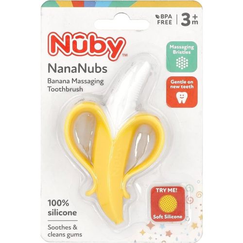 Nuby Nananubs Banana Massaging Toothbrush