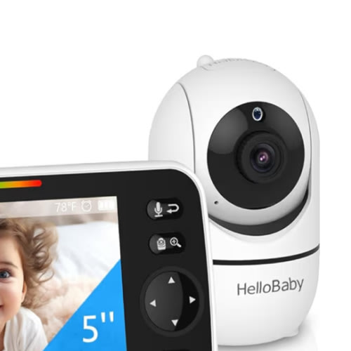 HelloBaby 𝐇𝐁𝟔𝟓𝟓𝟎 Camera, Add-on Cam Only for HB6550, Additional Extra Camera, Second Cam