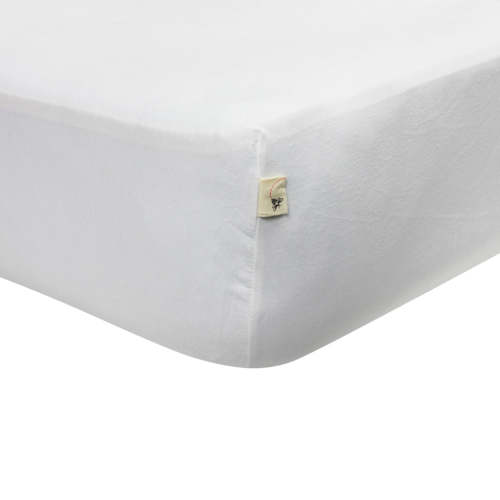Burt's Bees Baby Organic Jersey Fitted Crib Sheet in Cloud