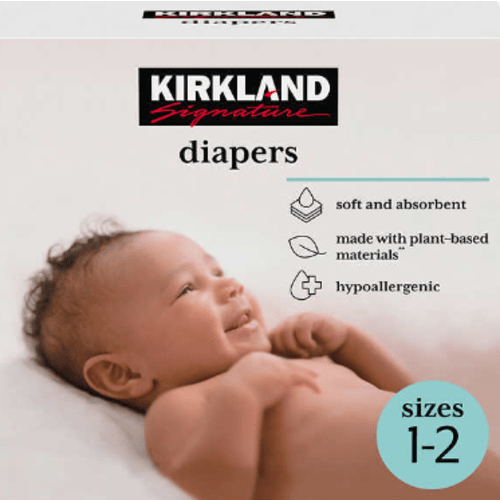 Kirkland Signature Diapers Sizes 1-2 | Costco