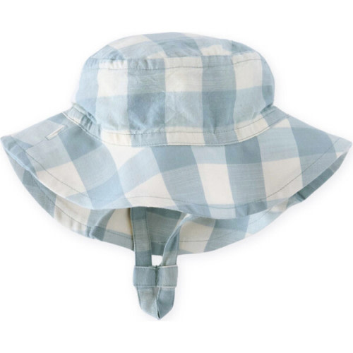 Checkmate Bucket Hat, Checkmate Pond - Pehr | Maisonette