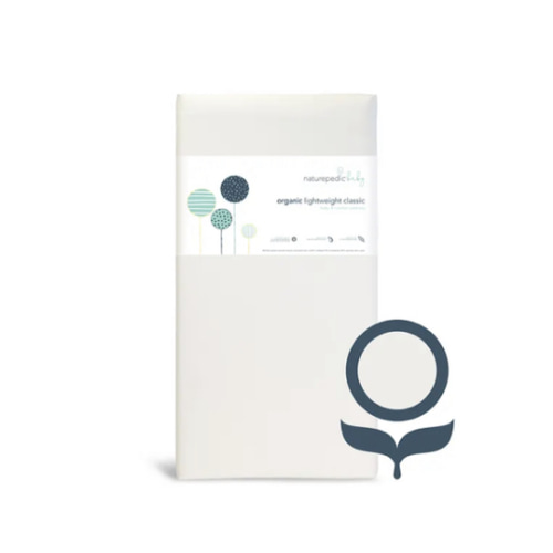 Lightweight 2 Stage Cotton Crib Mattress - Baby & Toddler | Naturepedic