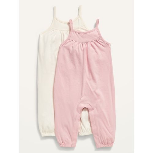Sleeveless Jersey-Knit Jumpsuit 2-Pack for Baby
