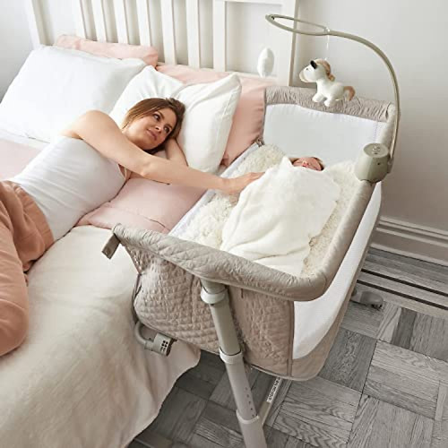 Cloud Baby Premium Bassinet Plus - Safe Portable Co-Sleeper for Newborns