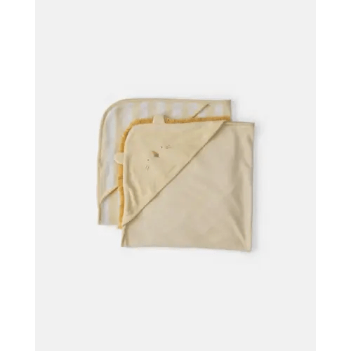 Baby 2-Pack Lion Terry Towels - Yellow | Carter's