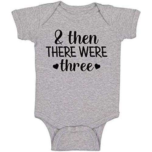 & Then There Were Three - Funny Baby Essentials Bodysuit - Baby Boy Clothes Newborn Girl Outfits