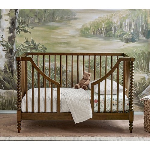 Chris Loves Julia Turned Wood Toddler Bed Conversion Kit Only | Pottery Barn Kids