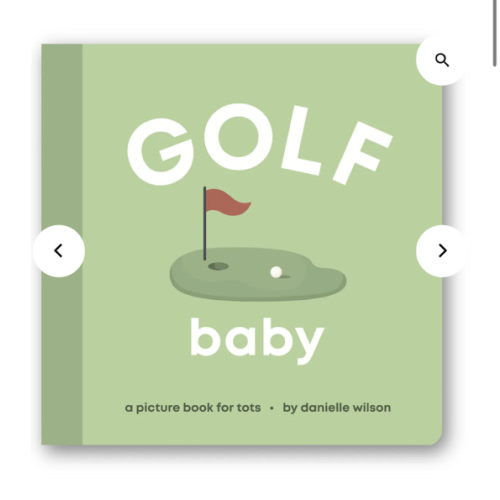Golf Baby Board Book – oh baby!