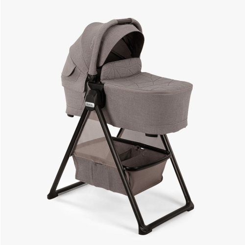 SWIV & TRIV Series Bassinet + Stand - Color: Umber