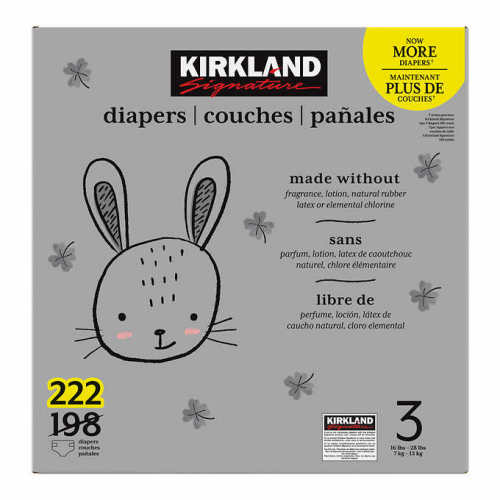 Kirkland Signature Diapers Sizes 3| Costco