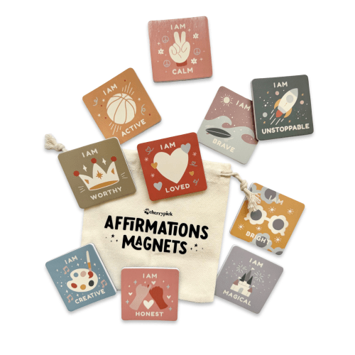 Affirmations Magnets - Soft Foam Magnetic Set