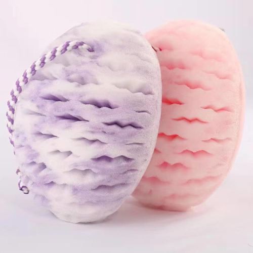 Bath Sponge for Kids Cute Loofah Sponge Reusable Body Sponge Exfoliating Bath Sponges for Women Children Soft Washing Shower Scrubber 2 Pcs