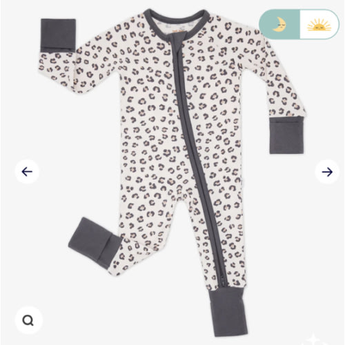 Luxe Leopard Zippy | Little Sleepies