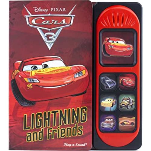 Disney Pixar Cars 3 - Lightning McQueen and Friends Little Sound Book - Play-a-Sound - PI Kids