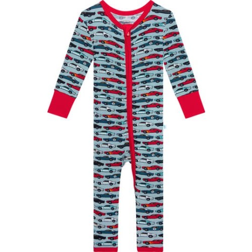 Miles Fitted Convertible Footie Pajamas, 6-9M