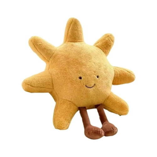 Cute Little Sun Stuffed Animal Funny Pillow Animal Pillow Soft Plush Toy Full Of Moon And Sunlight For Kids Birthday Gift Soft Toys for Kids