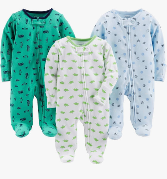 Simple Joys by Carter's Baby 3-Pack Neutral Sleep and Play