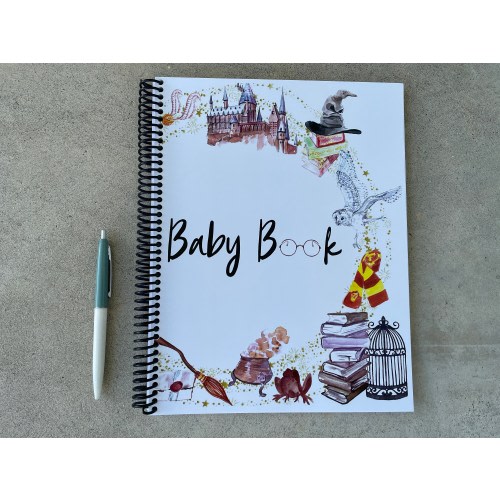 Baby Book | personalized baby book, HP baby, Wizard II baby book
