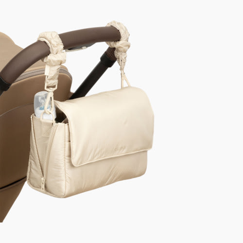 CALPAK Convertible Stroller Caddy Crossbody - Oatmeal