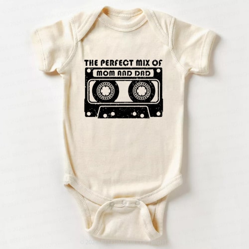 Perfect Mix Of Mom & Dad,Baby Bodysuit