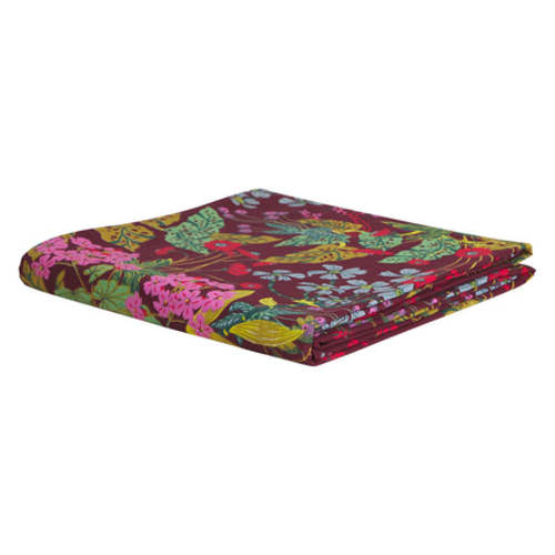 Genevieve Cotton Sheets - Mahogany
