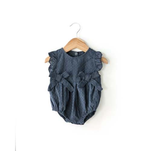 Olivia Romper in Navy