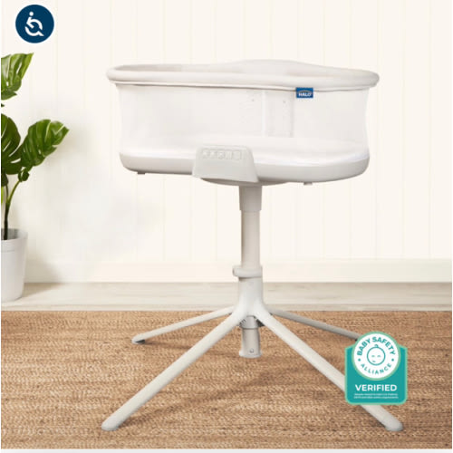 HALO - BassiNest Soothing Swivel Sleeper 3.0S - white/grey