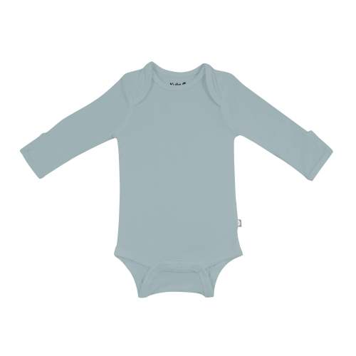 Long Sleeve Bodysuit in Glacier