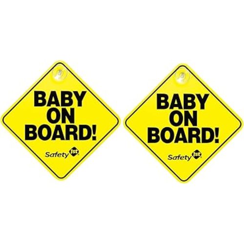 Safety 1st "Baby On Board" Sign, 2-Pack
