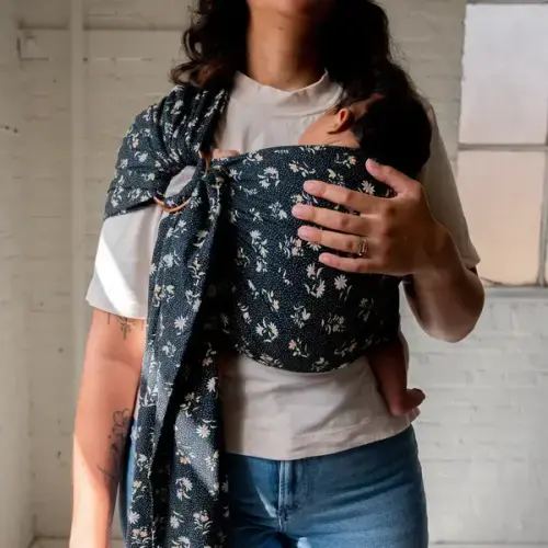 Daisy Ring Sling | Cozy Babywearing for Newborns & Toddlers