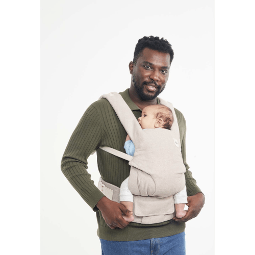 Explore Linen Baby Carrier: Sand | Baby Tula Linen Collection – Baby Tula US