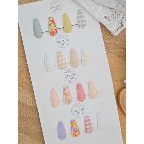 Baby Mini Snap Clips Set, Toddler Snap Clips, Baby Fringe Clips, First Hair Clips, Toddler Hair Clips, Baby Hair Clips, Tiny Snap Clips