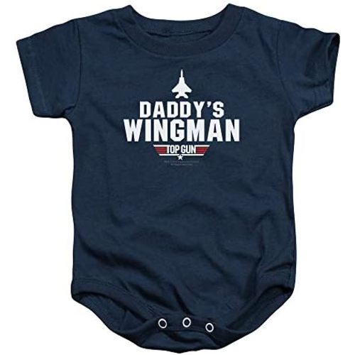 Top Gun Daddy's Wingman Infant Baby Boys Onesie Snapsuit