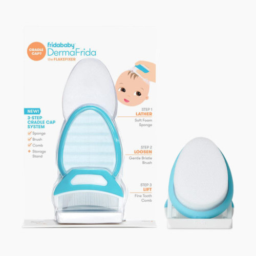 FridaBaby DermaFrida The FlakeFixer The 3-Step Cradle Cap System